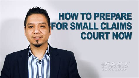 How To Prepare For Small Claims Court Now Youtube