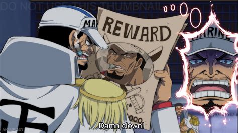 Akainu S Reaction To Discovering The Admirals Bounties One Piece YouTube