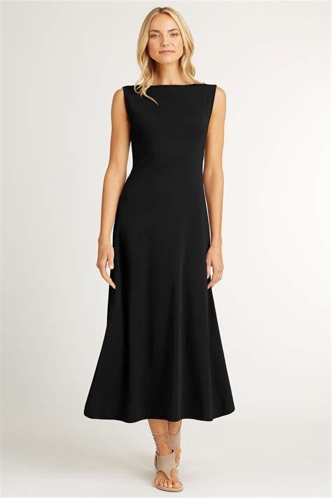 Sleeveless Boatneck Dress Our Most Sought After Sleeveless Boatneck Dress Is Beyond Classic