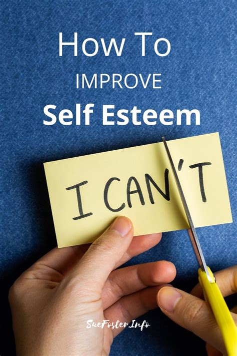 How To Improve Self Esteem Sue Foster Wellness And Wealth With