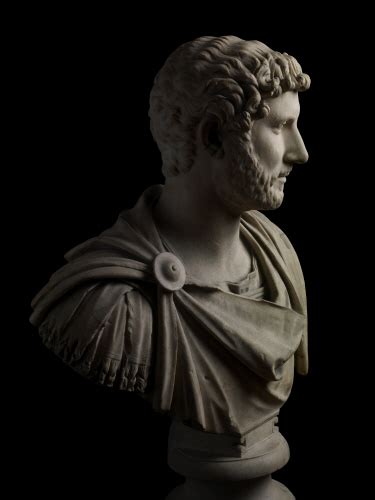 Marble Bust Of Hadrian Roman The British Museum Images