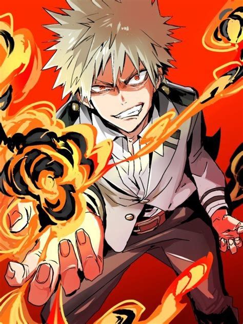 If the artist is you, please mention it in the title or comments. Katsuki Bakugou | Anime Amino