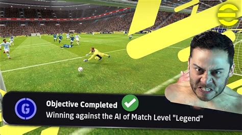 I Played Against Legend Difficulty In Efootball 2023 Mobile Youtube