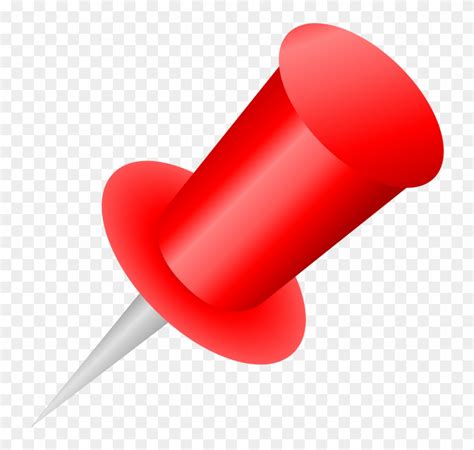 Red Push Pin Push Pin Clip Art Hd Png Download 800x80057777 Pngfind