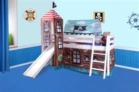 We did not find results for: FoxHunter Wooden Mid Sleeper Cabin Bunk Bed Kids Tent ...