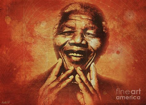 Nelson Mandela Digital Art By Kafra Art
