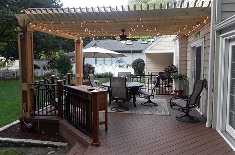 Pergola Vs Roof Over A Porch Or Deck Archadeck