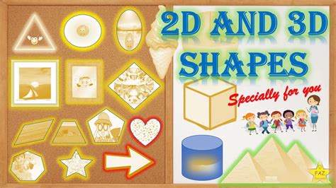 2d And 3d Shapes Youtube