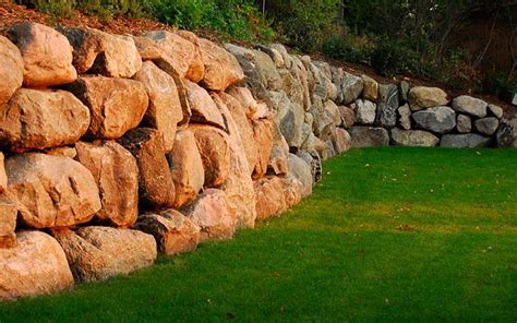 Boulder Retaining Wall Design Guide Wall Design Ideas