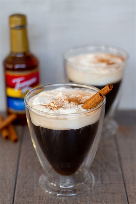 Bourbon Salted Caramel Coffee With Whipped Cream