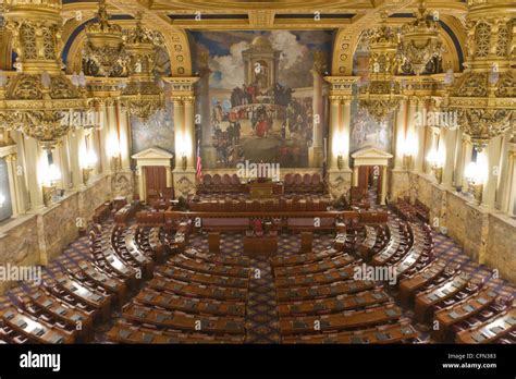 House Of Representatitives Chamber Inside The Pennsylvania State