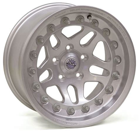 Hutchinson Wheels Wa 0566 047 Rock Monster Wheels In Silver For 55 86