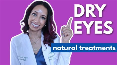 5 Natural Treatments For Dry Eyes Dr Rupa