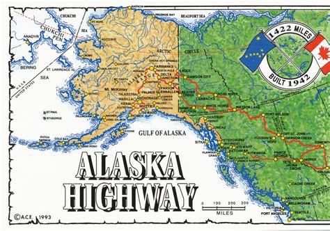 Online Maps Alaska Highway Map 38700 Hot Sex Picture