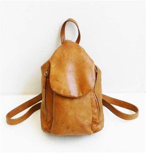 Vintage Tignanello Leather Backpack