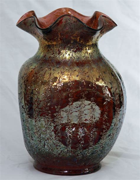 Dugan Art Glass Vase Mystery Collectors Weekly