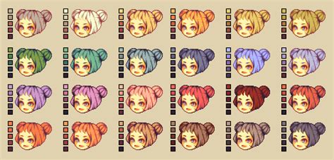Color Palettes Hair By Runmry On Deviantart