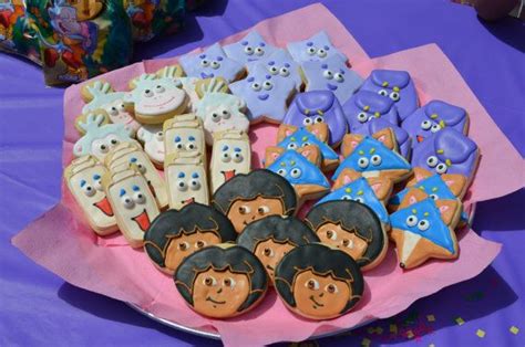 Dora The Explorer Cookies By Doughsweetdough On Etsy 2800 3rd