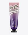 Download Glossy Plastic Cosmetic Tube Mockup - Front View in Tube ...