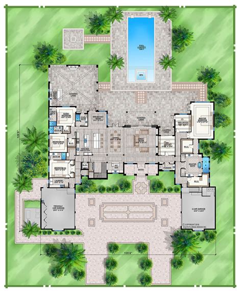 22 Luxury Estate House Floor Plans