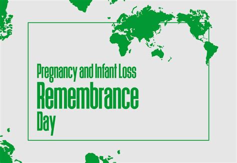 pregnancy and infant loss remembrance day 25788929 Vector Art at Vecteezy