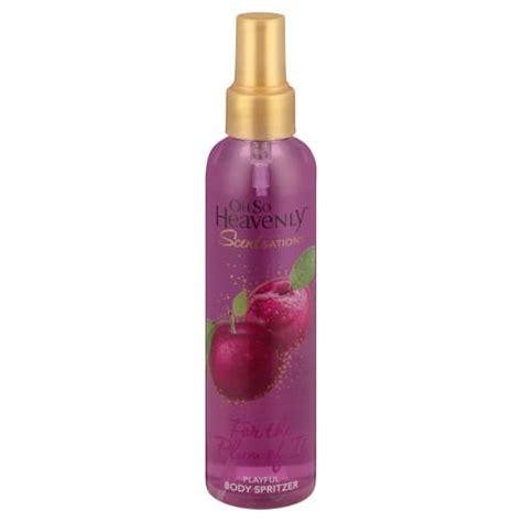 oh so heavenly scentsations for body spritzer for the plum of it 200ml clicks