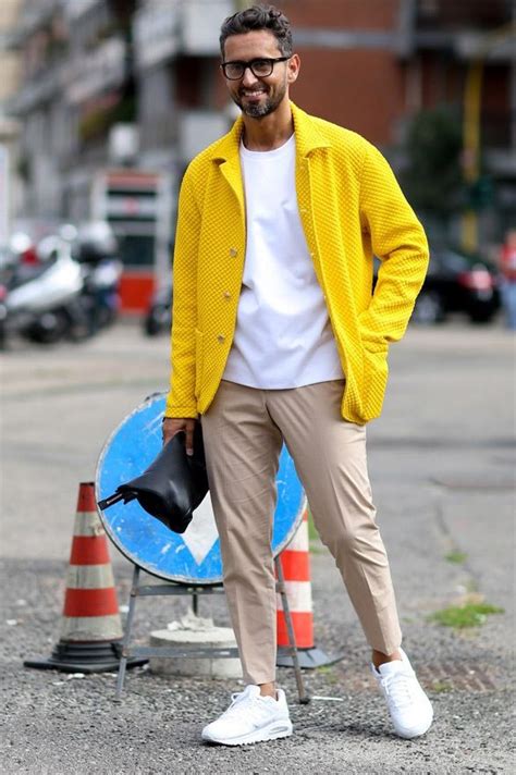 Yellow Cardigan Attire Mens Fashion Suits Mens Fashion Magazine