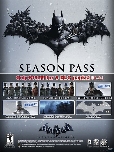The development of the background part about the formation of the superhero was carried out by the young developer studio wb games montreal. Batman Arkham Origins Season Pass Announced - News ...