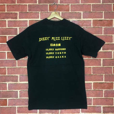 Vintage Dizzy Mizz Lizzy Denmark Alternative Rock Band T Shirt Etsy