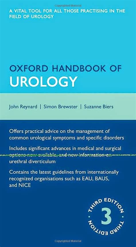 Ebook collections sarawak handbook of medical emergencies 3rd edition that we. Oxford Handbook of Urology 3rd Edition | Medical Books ...