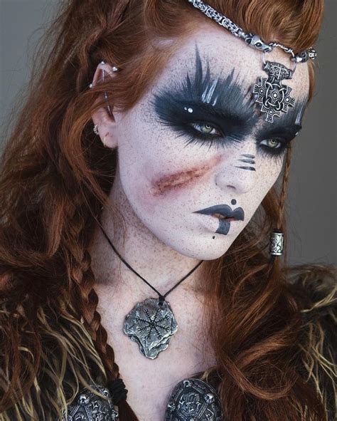 Undefined Pagan Makeup Makeup Viking Face Paint