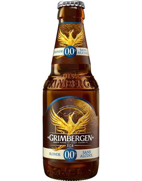 Bière Blonde Sans Alcool 0° Grimbergen 25 Cl Bam Courses Le Plus