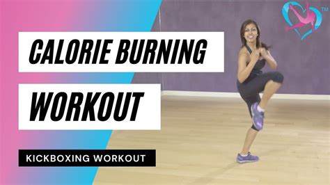 Calorie Burning Kickboxing Workout Youtube