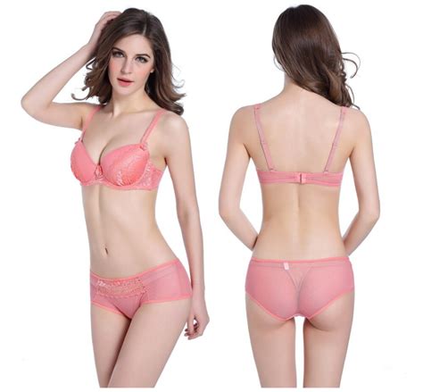 New Arrival Sexy Lace Bra Set B Cups Lingerie Push Up Sexy Bra Panty