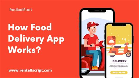 On Demand Food Delivery App How It Works Youtube