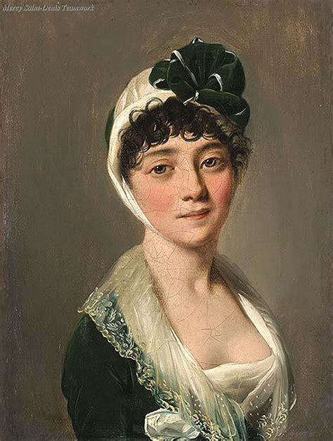Louis Leopold Boilly Portrait Of A Young Woman C1800 1825 Portrait