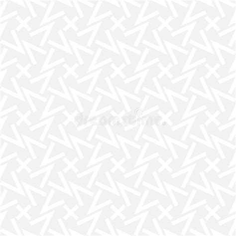 White Seamless Pattern Of Geometric Elements The Simplest Geometric