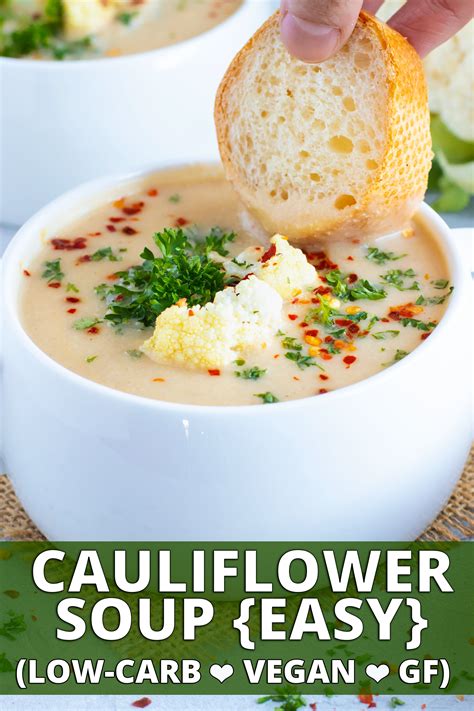Healthy Cauliflower Soup Recipe Evolving Table