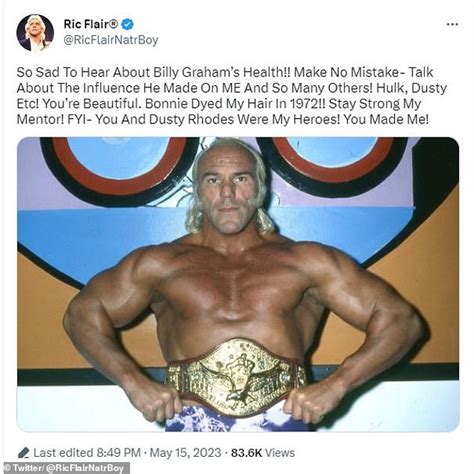 WWE Billy Graham Has Ric Flairs Full Support As WWE Legend Pays
