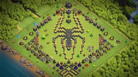 A New Base For Clash Of Clans In My Id Youtube