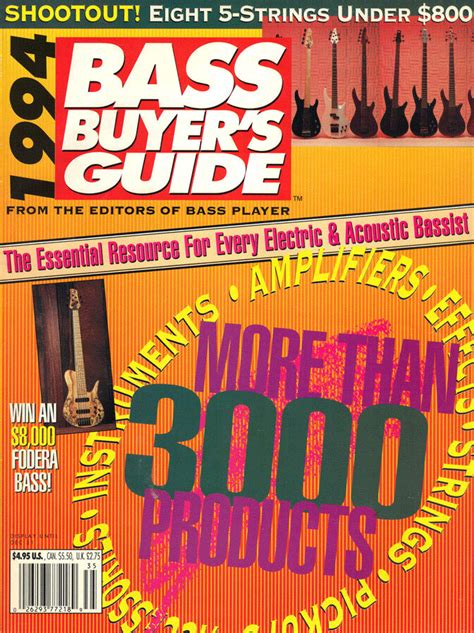 Buyers Guides Bass Player — 12 String Bass Encyclopedia