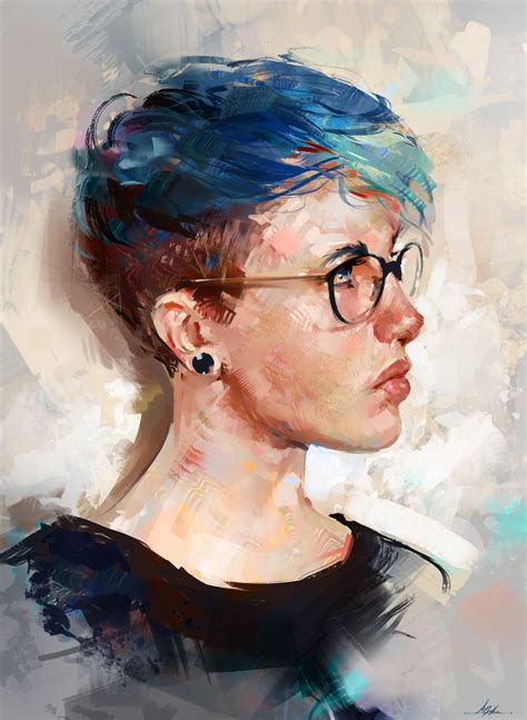 #art drawings #art drawings paintings darkart dark artist danalakat illustration art. women, Drawing, Glasses Wallpapers HD / Desktop and Mobile ...