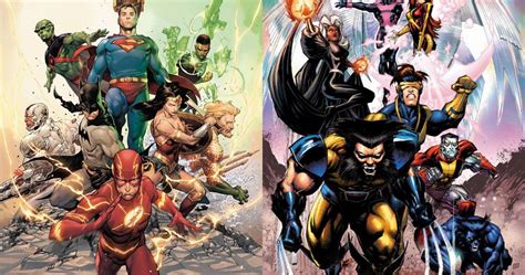 Justice League Vs X Men Who Would Win In A Fight Cbr