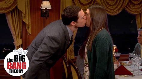 Sheldon Kisses Amy On Valentines Dayand Makes A Friend The Big
