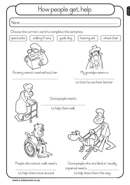 Members Only E Classroom Life Skills Worksheets Life Skills