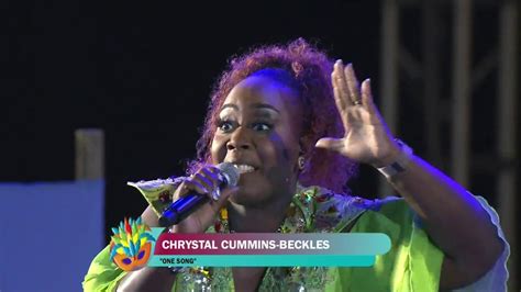 barbados calypso music chrystal cummins beckles holder one song crop over 2019 youtube
