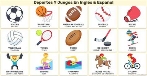 Excepciones a estas reglas para hablar de deportes en inglés. 50 Deportes en inglés para estudiar ( la LISTA completa) 🤓