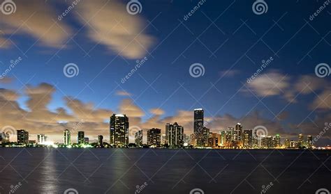 Sunset Over Miami Stock Photo Image Of Buildings Urban 14409554