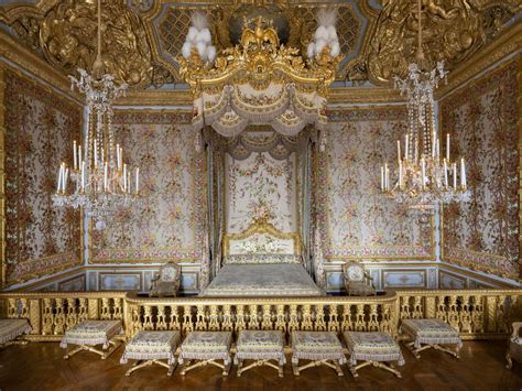The decoration of the dauphin's bedroom is from 1747. The Queen's Apartments | Palace of Versailles