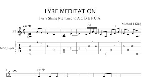 Sheet Music For Lyre Meditation Payhip